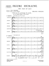 La Figure Humaine - POULENC - Partition - Chœur